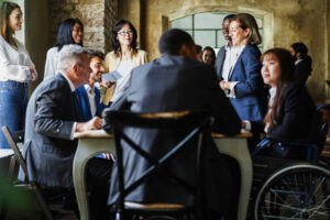 inclusive leadership meeting